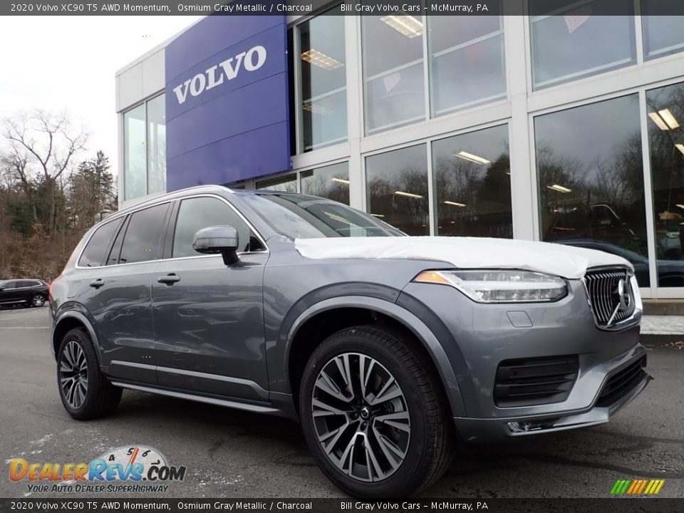 2020 Volvo XC90 T5 AWD Momentum Osmium Gray Metallic / Charcoal Photo #1
