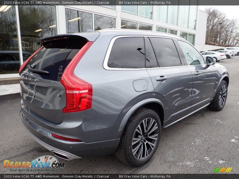 2020 Volvo XC90 T5 AWD Momentum Osmium Gray Metallic / Charcoal Photo #2
