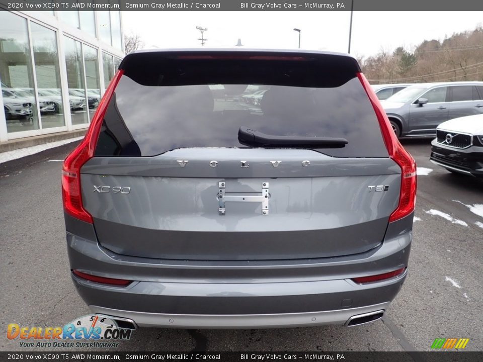 2020 Volvo XC90 T5 AWD Momentum Osmium Gray Metallic / Charcoal Photo #3