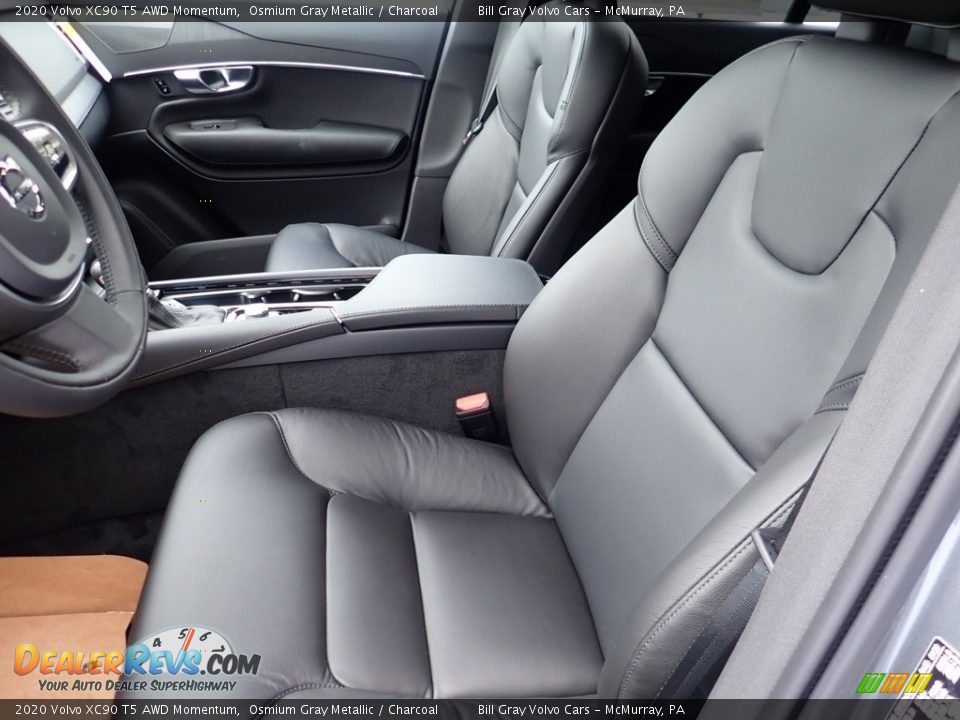 2020 Volvo XC90 T5 AWD Momentum Osmium Gray Metallic / Charcoal Photo #7