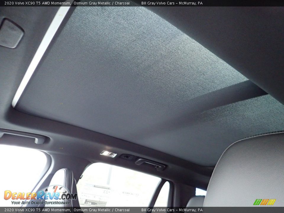2020 Volvo XC90 T5 AWD Momentum Osmium Gray Metallic / Charcoal Photo #12