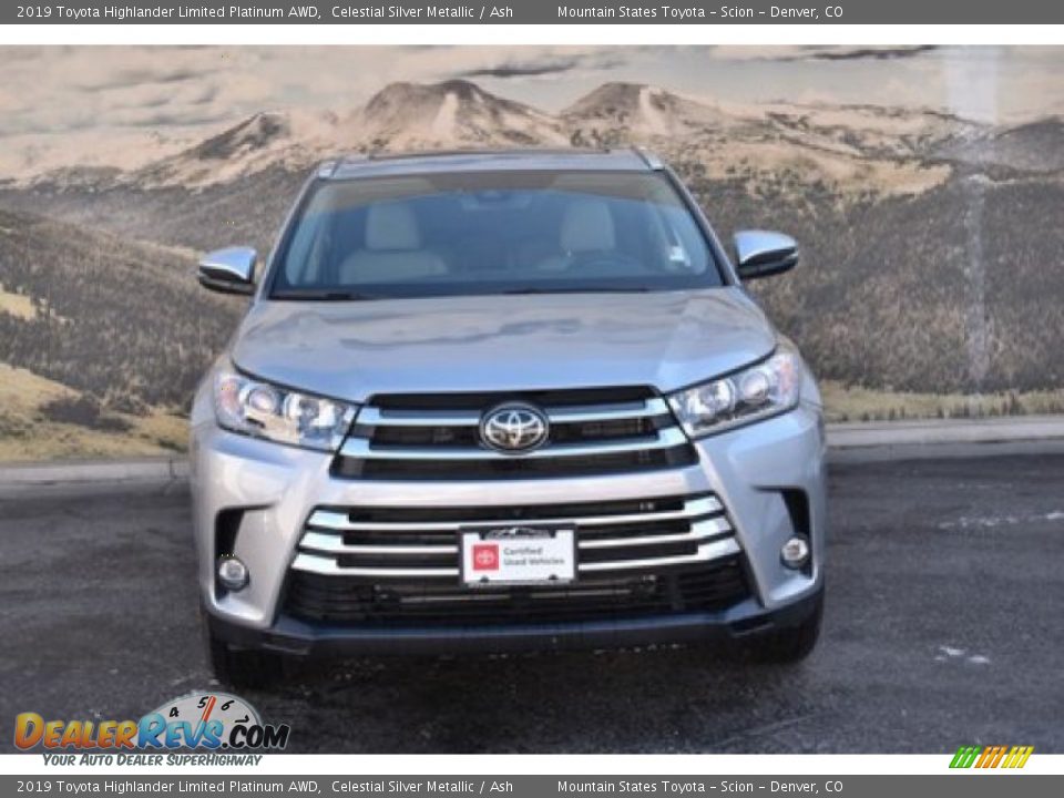 2019 Toyota Highlander Limited Platinum AWD Celestial Silver Metallic / Ash Photo #4