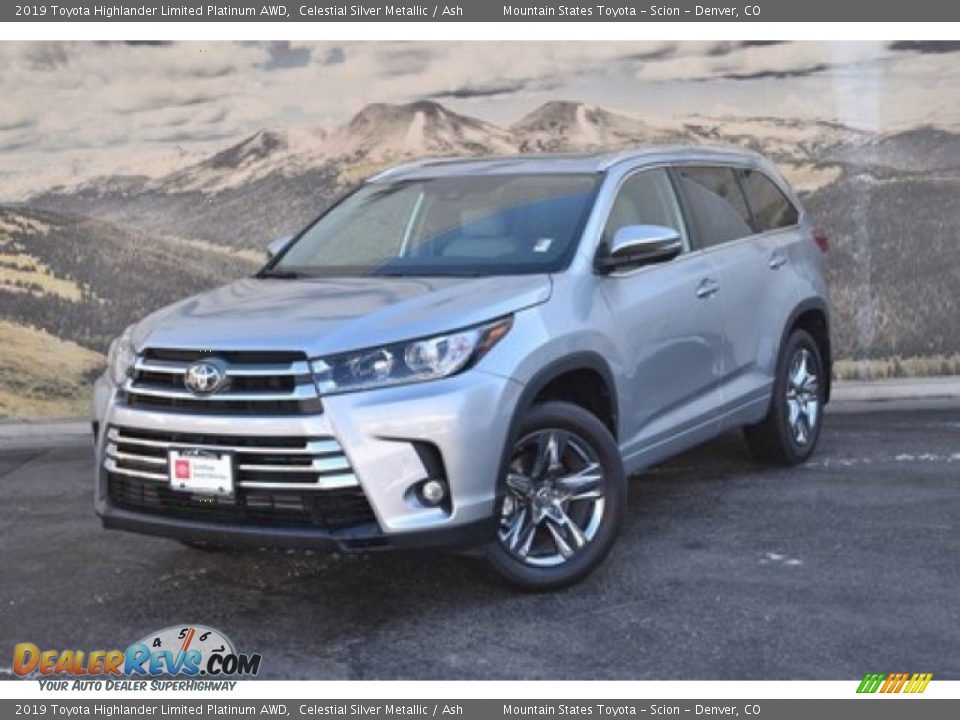 2019 Toyota Highlander Limited Platinum AWD Celestial Silver Metallic / Ash Photo #5