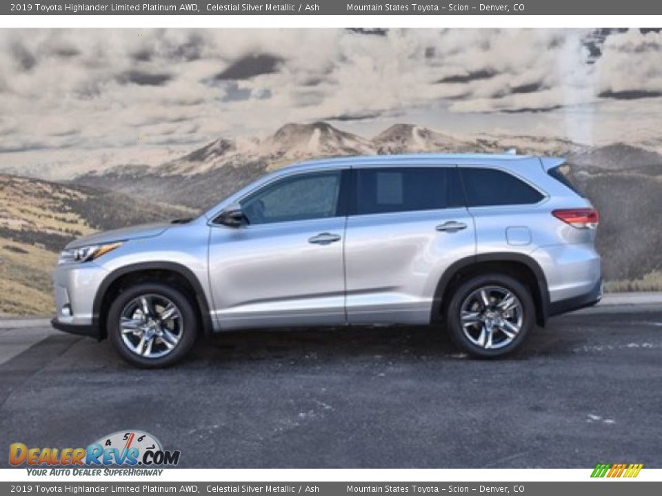 2019 Toyota Highlander Limited Platinum AWD Celestial Silver Metallic / Ash Photo #6