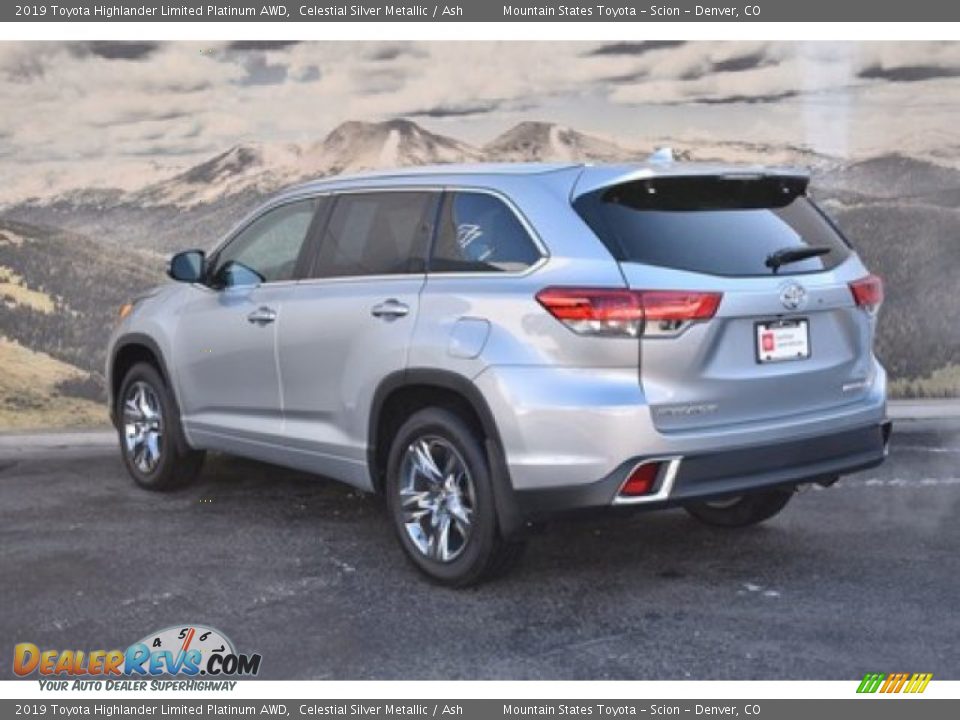 2019 Toyota Highlander Limited Platinum AWD Celestial Silver Metallic / Ash Photo #7
