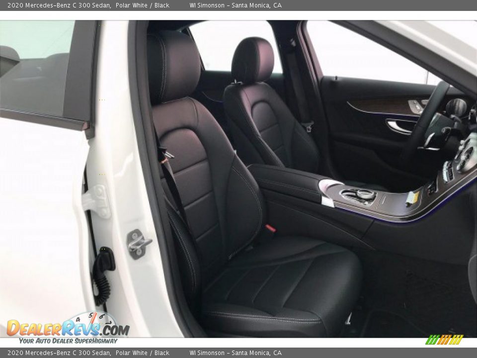 2020 Mercedes-Benz C 300 Sedan Polar White / Black Photo #5
