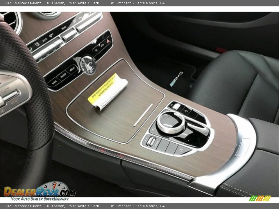 2020 Mercedes-Benz C 300 Sedan Polar White / Black Photo #7
