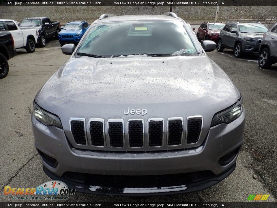 2020 Jeep Cherokee Latitude Billet Silver Metallic / Black Photo #2