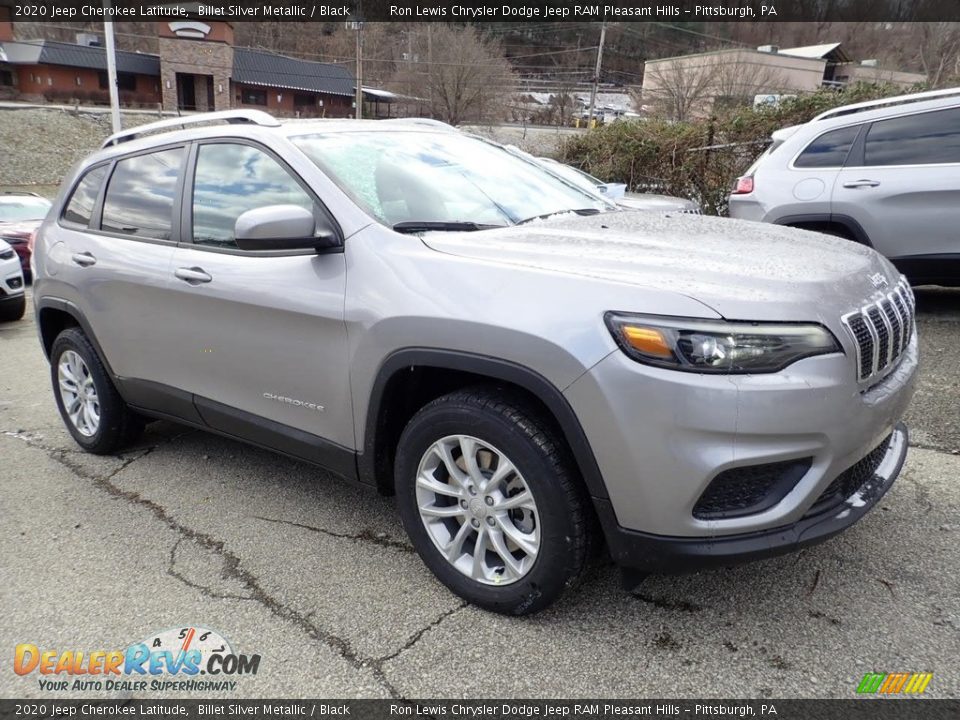 2020 Jeep Cherokee Latitude Billet Silver Metallic / Black Photo #3