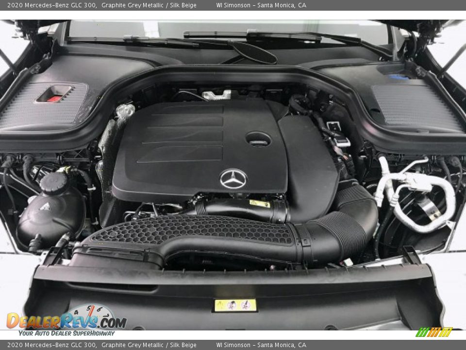 2020 Mercedes-Benz GLC 300 Graphite Grey Metallic / Silk Beige Photo #8