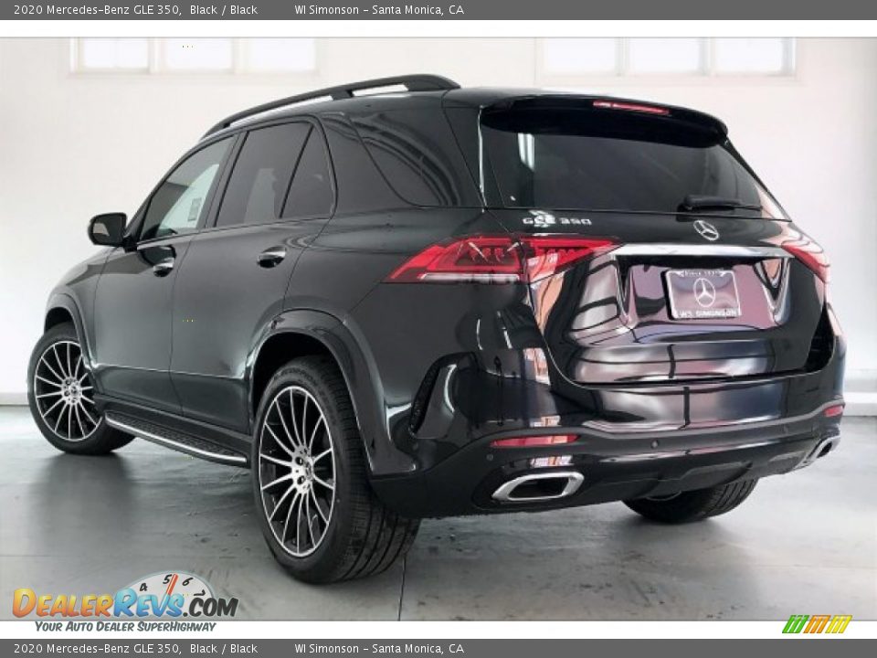 2020 Mercedes-Benz GLE 350 Black / Black Photo #2