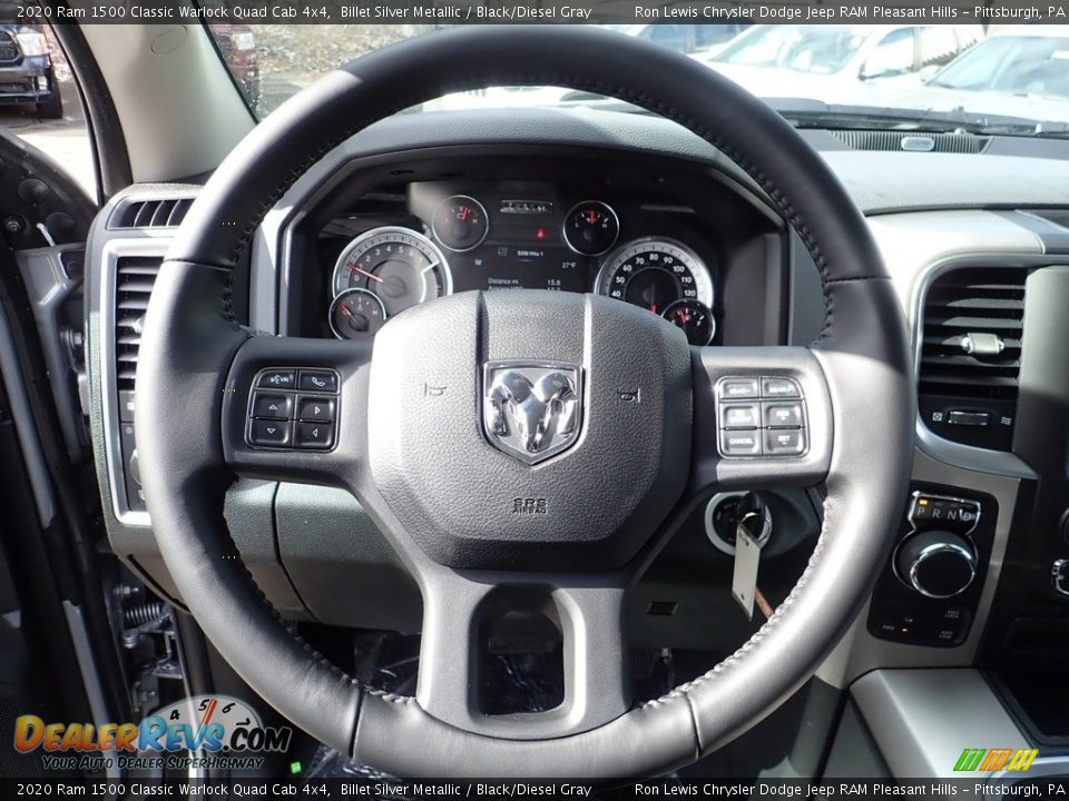 2020 Ram 1500 Classic Warlock Quad Cab 4x4 Steering Wheel Photo #18