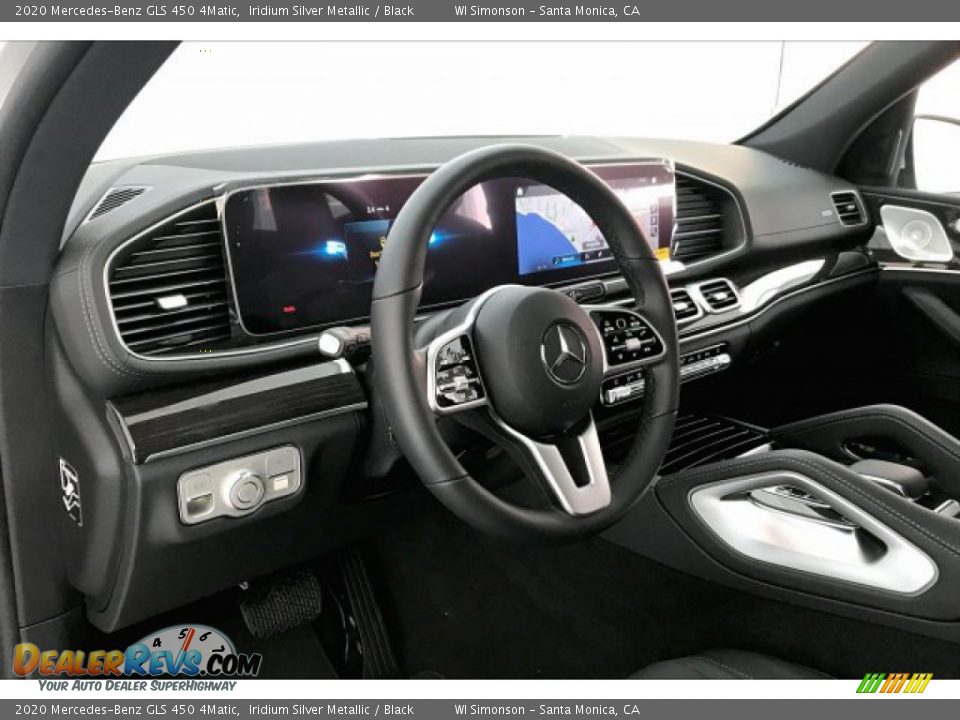 2020 Mercedes-Benz GLS 450 4Matic Iridium Silver Metallic / Black Photo #4