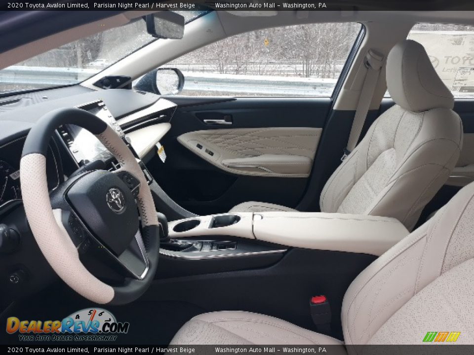 2020 Toyota Avalon Limited Parisian Night Pearl / Harvest Beige Photo #5