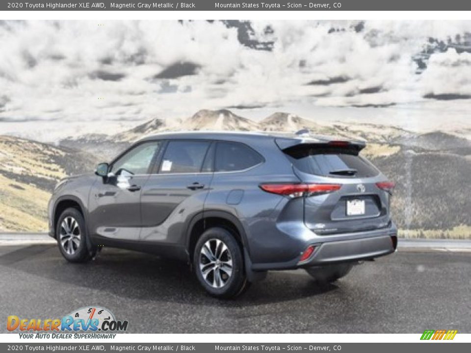 2020 Toyota Highlander XLE AWD Magnetic Gray Metallic / Black Photo #3