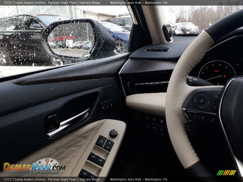 2020 Toyota Avalon Limited Parisian Night Pearl / Harvest Beige Photo #6