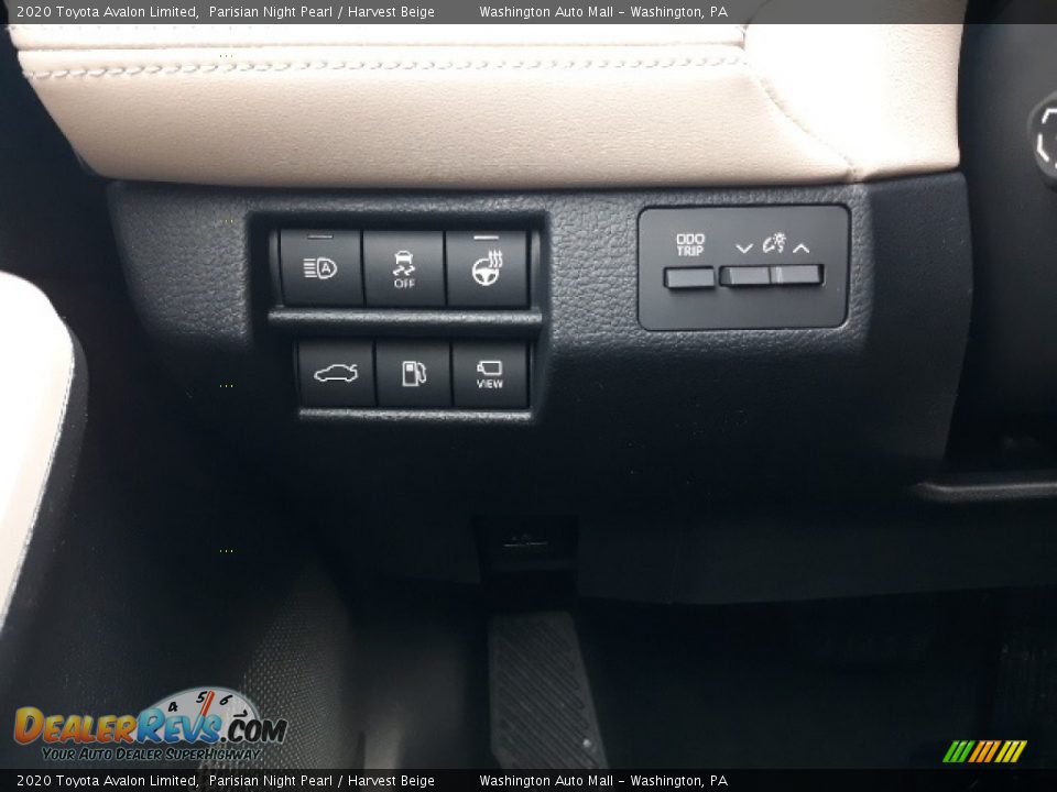 2020 Toyota Avalon Limited Parisian Night Pearl / Harvest Beige Photo #9