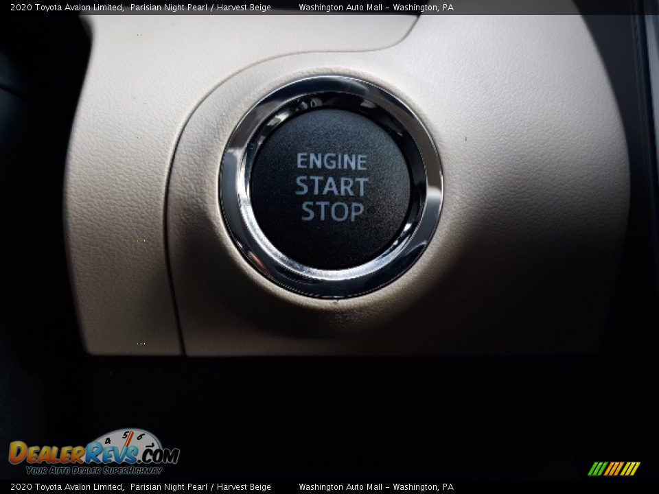 2020 Toyota Avalon Limited Parisian Night Pearl / Harvest Beige Photo #10