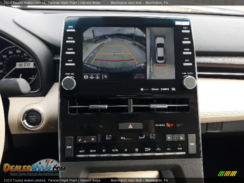 2020 Toyota Avalon Limited Parisian Night Pearl / Harvest Beige Photo #12