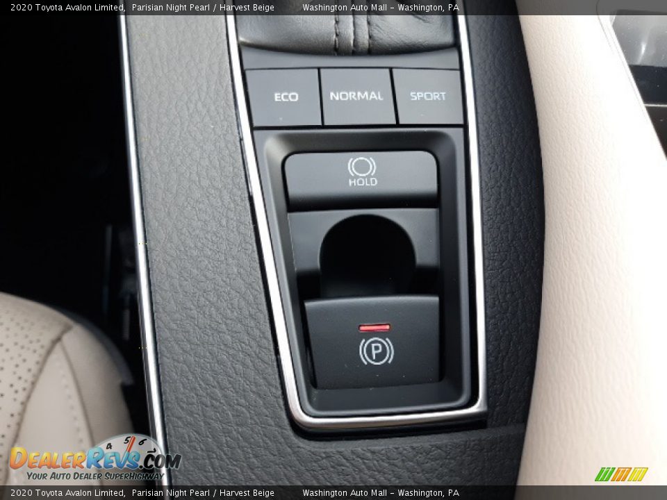 2020 Toyota Avalon Limited Parisian Night Pearl / Harvest Beige Photo #17