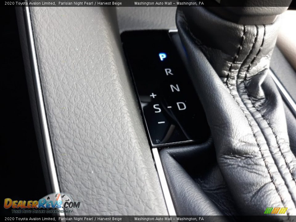 2020 Toyota Avalon Limited Parisian Night Pearl / Harvest Beige Photo #18