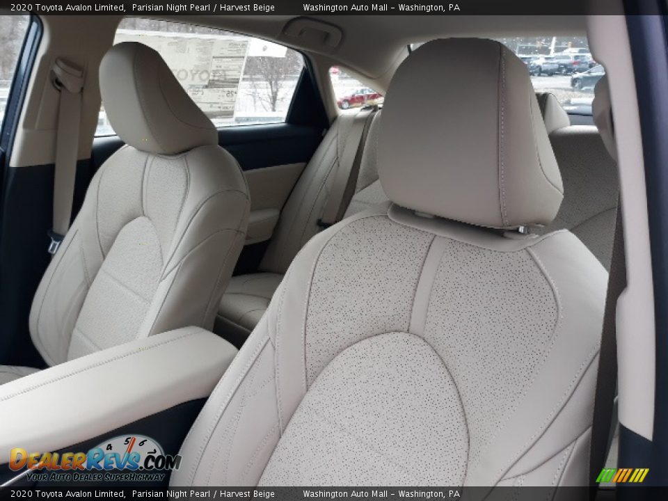 2020 Toyota Avalon Limited Parisian Night Pearl / Harvest Beige Photo #22
