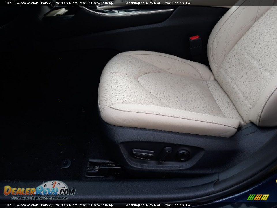 2020 Toyota Avalon Limited Parisian Night Pearl / Harvest Beige Photo #23