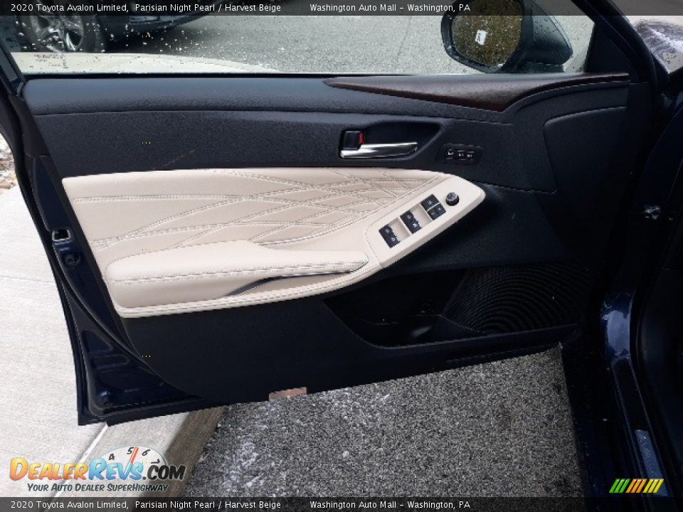 2020 Toyota Avalon Limited Parisian Night Pearl / Harvest Beige Photo #24