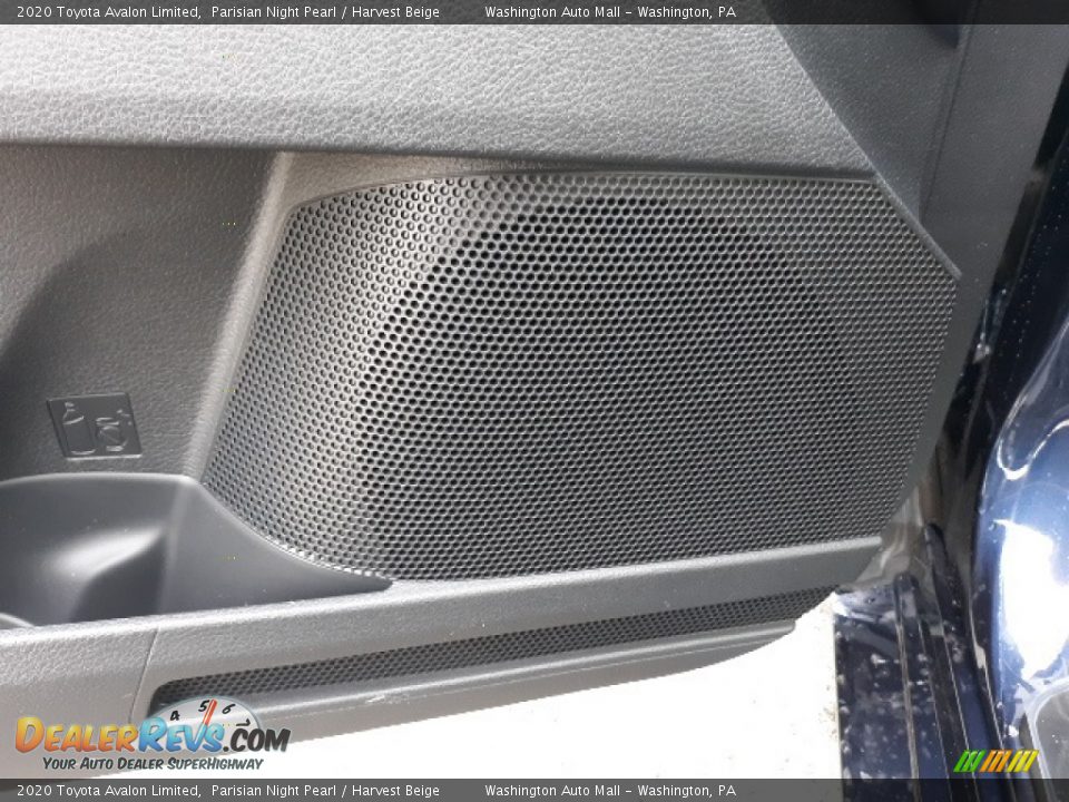 2020 Toyota Avalon Limited Parisian Night Pearl / Harvest Beige Photo #25