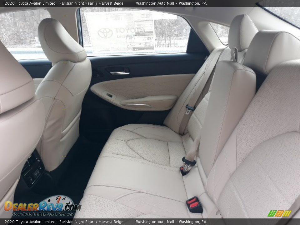 2020 Toyota Avalon Limited Parisian Night Pearl / Harvest Beige Photo #27