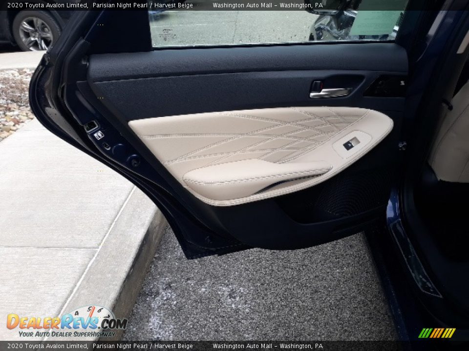 2020 Toyota Avalon Limited Parisian Night Pearl / Harvest Beige Photo #30