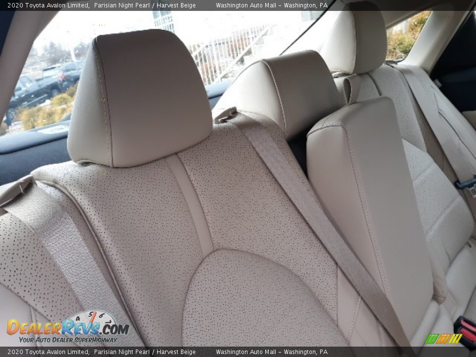 2020 Toyota Avalon Limited Parisian Night Pearl / Harvest Beige Photo #34
