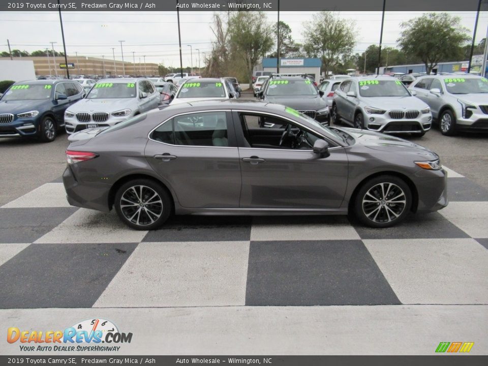 2019 Toyota Camry SE Predawn Gray Mica / Ash Photo #3