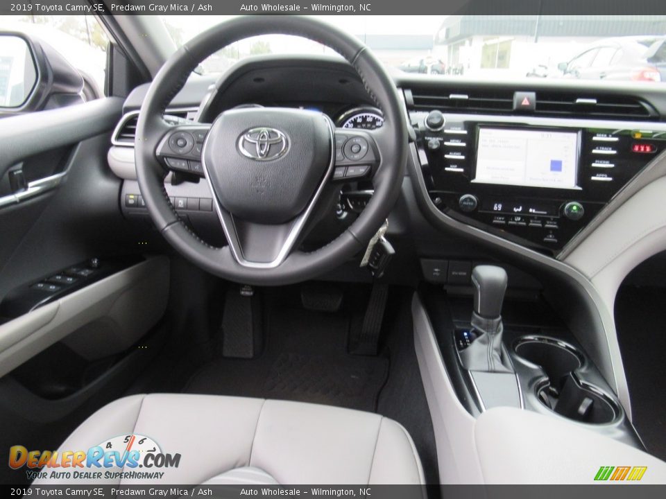 2019 Toyota Camry SE Predawn Gray Mica / Ash Photo #15