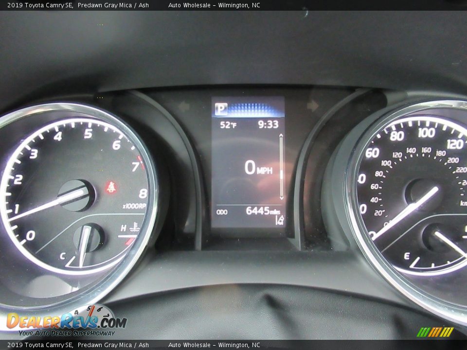 2019 Toyota Camry SE Predawn Gray Mica / Ash Photo #16