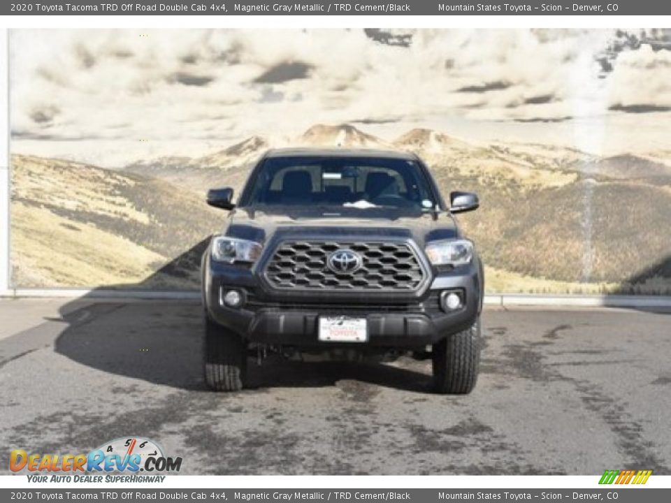 2020 Toyota Tacoma TRD Off Road Double Cab 4x4 Magnetic Gray Metallic / TRD Cement/Black Photo #2