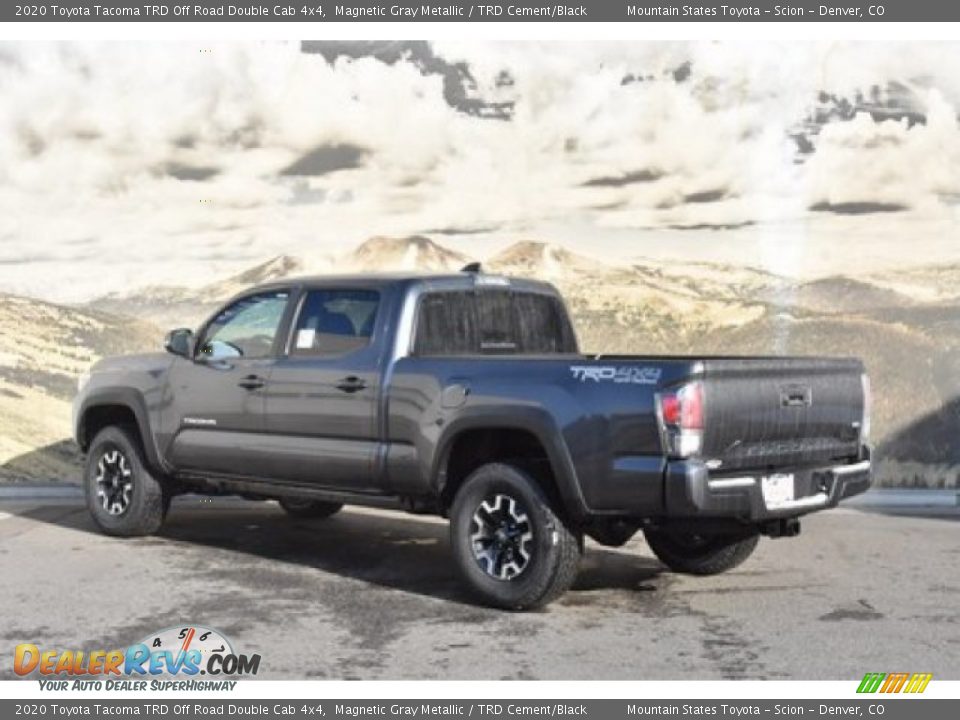 2020 Toyota Tacoma TRD Off Road Double Cab 4x4 Magnetic Gray Metallic / TRD Cement/Black Photo #3