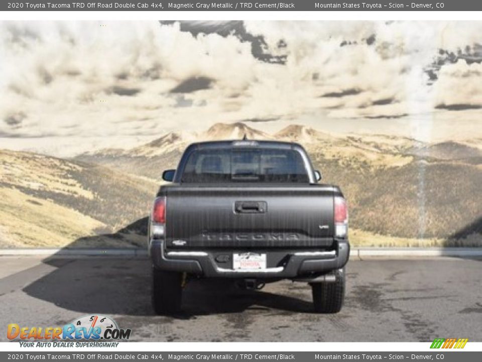 2020 Toyota Tacoma TRD Off Road Double Cab 4x4 Magnetic Gray Metallic / TRD Cement/Black Photo #4