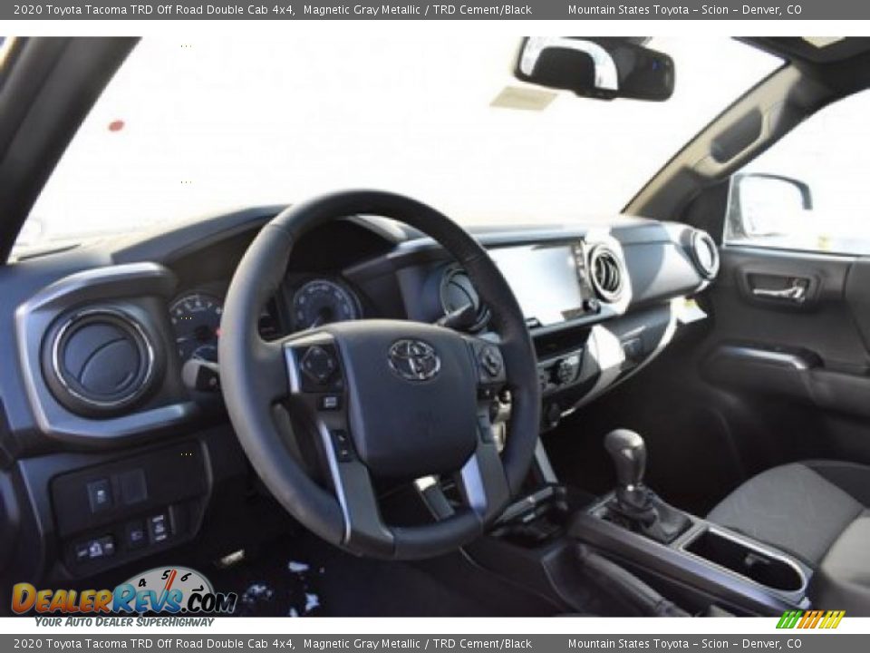 2020 Toyota Tacoma TRD Off Road Double Cab 4x4 Magnetic Gray Metallic / TRD Cement/Black Photo #5