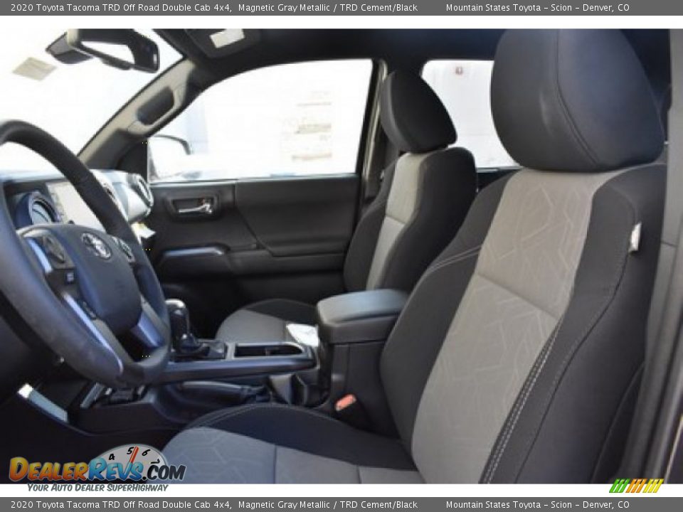 2020 Toyota Tacoma TRD Off Road Double Cab 4x4 Magnetic Gray Metallic / TRD Cement/Black Photo #6