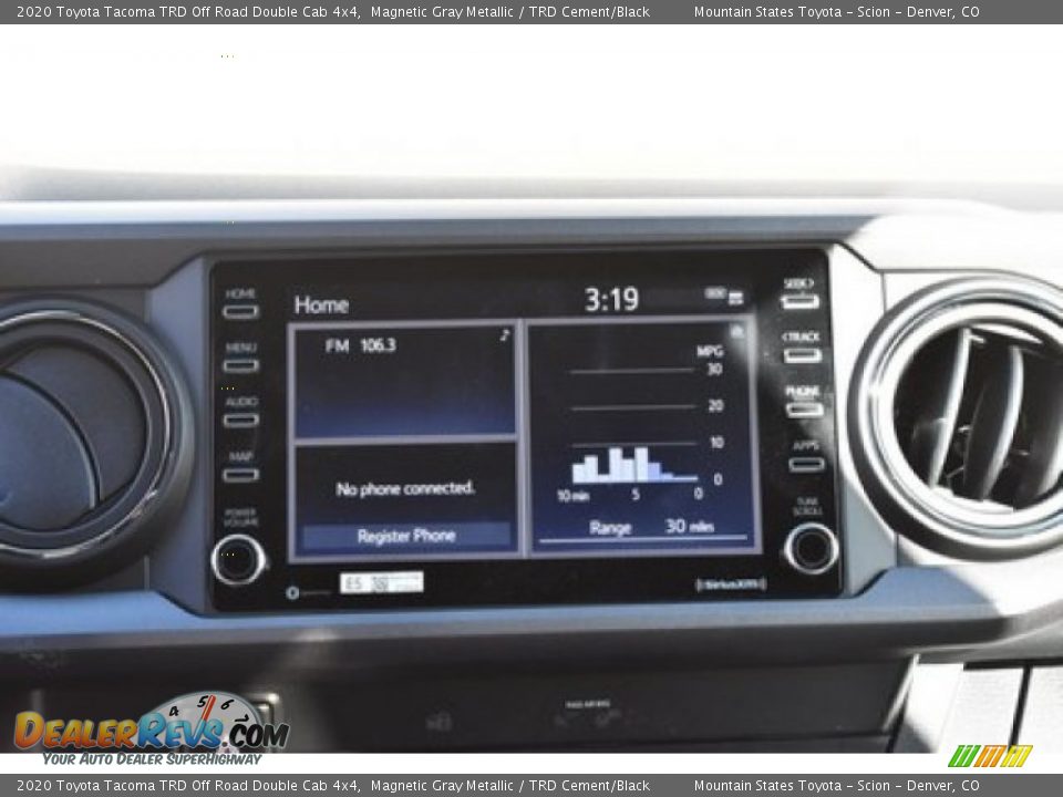 2020 Toyota Tacoma TRD Off Road Double Cab 4x4 Magnetic Gray Metallic / TRD Cement/Black Photo #8