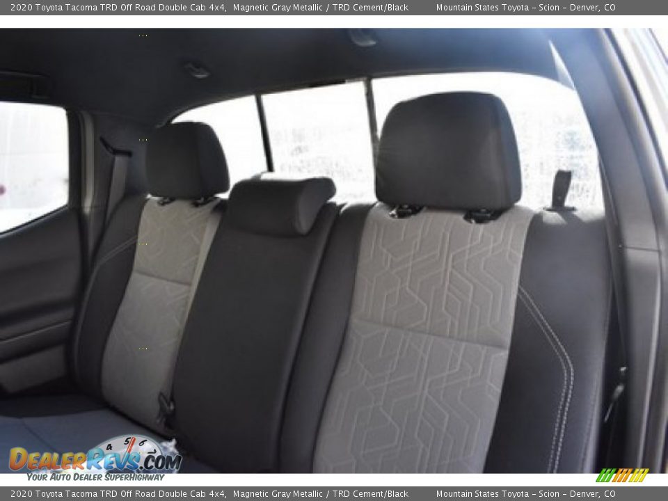 2020 Toyota Tacoma TRD Off Road Double Cab 4x4 Magnetic Gray Metallic / TRD Cement/Black Photo #9