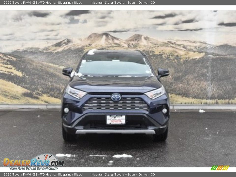 2020 Toyota RAV4 XSE AWD Hybrid Blueprint / Black Photo #2