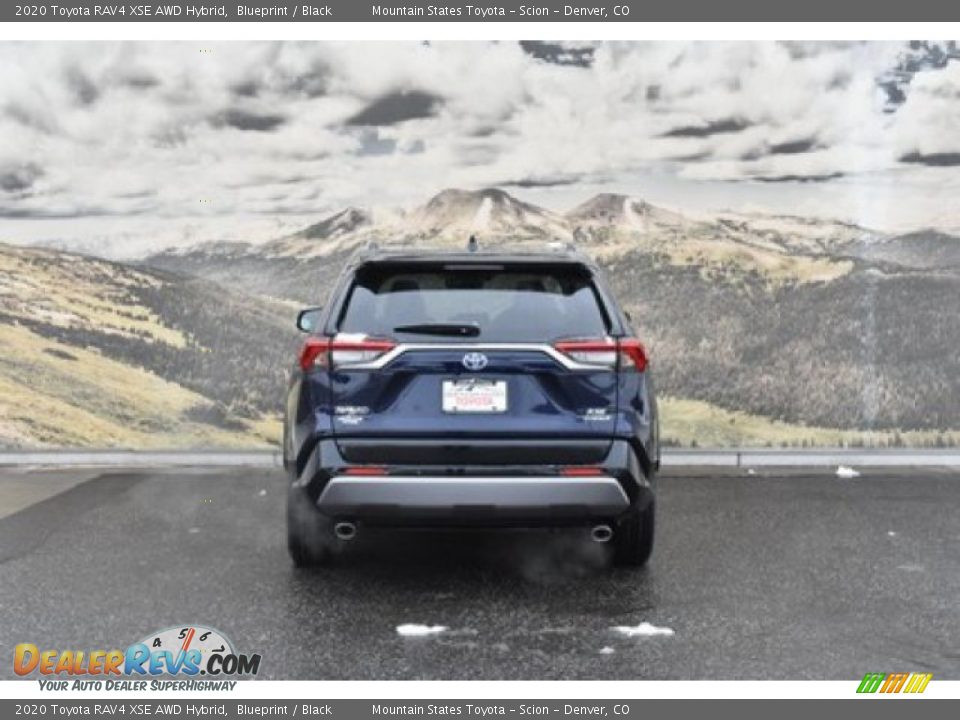 2020 Toyota RAV4 XSE AWD Hybrid Blueprint / Black Photo #4