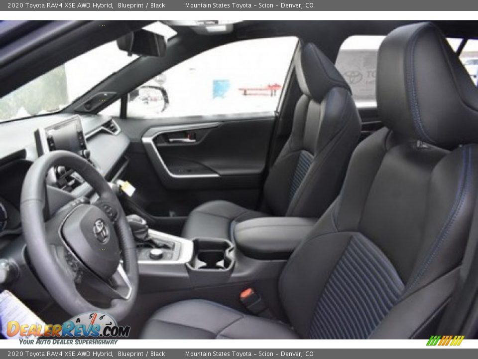 2020 Toyota RAV4 XSE AWD Hybrid Blueprint / Black Photo #6