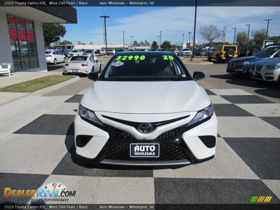 2020 Toyota Camry XSE Wind Chill Pearl / Black Photo #2