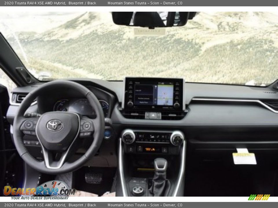 2020 Toyota RAV4 XSE AWD Hybrid Blueprint / Black Photo #7