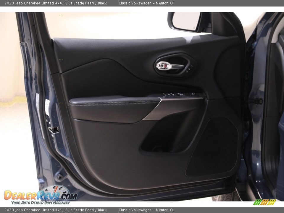 2020 Jeep Cherokee Limited 4x4 Blue Shade Pearl / Black Photo #4