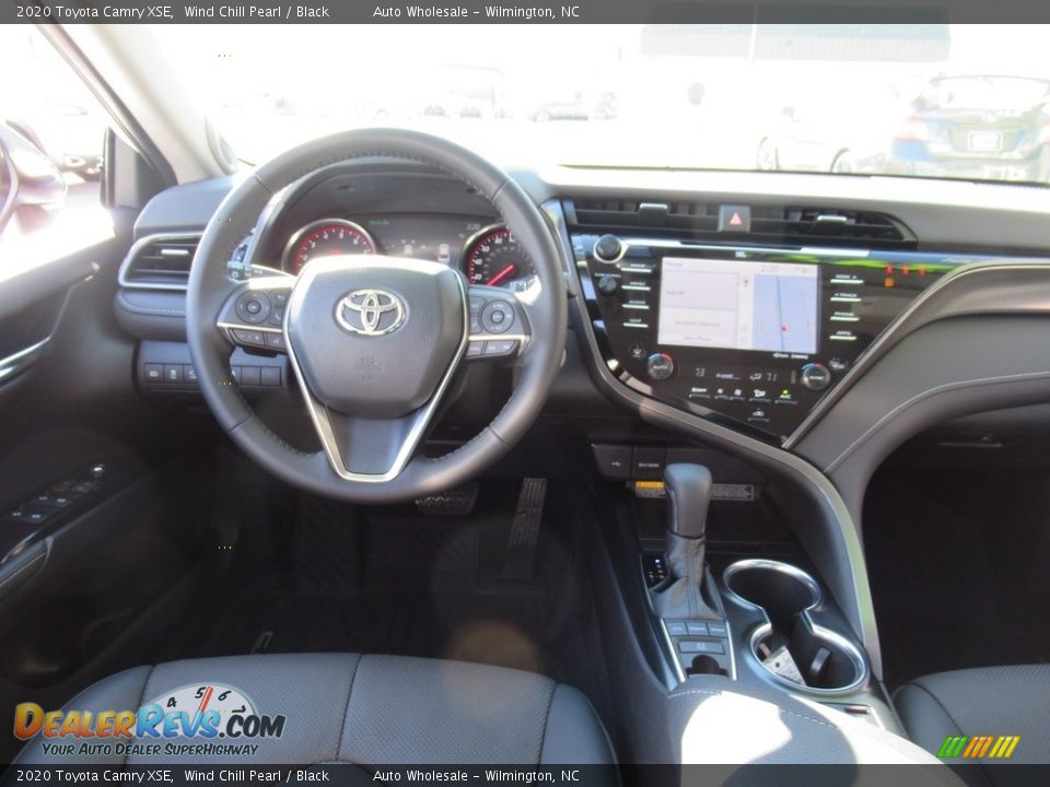 2020 Toyota Camry XSE Wind Chill Pearl / Black Photo #15