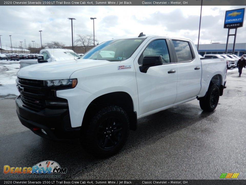 2020 Chevrolet Silverado 1500 LT Trail Boss Crew Cab 4x4 Summit White / Jet Black Photo #1